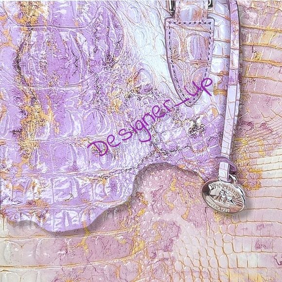 BRAHMIN 3 SET NWT Designer Purse Bag Wallet XL Wristlet Rare Melbourne Colorb - Picture 5 of 16